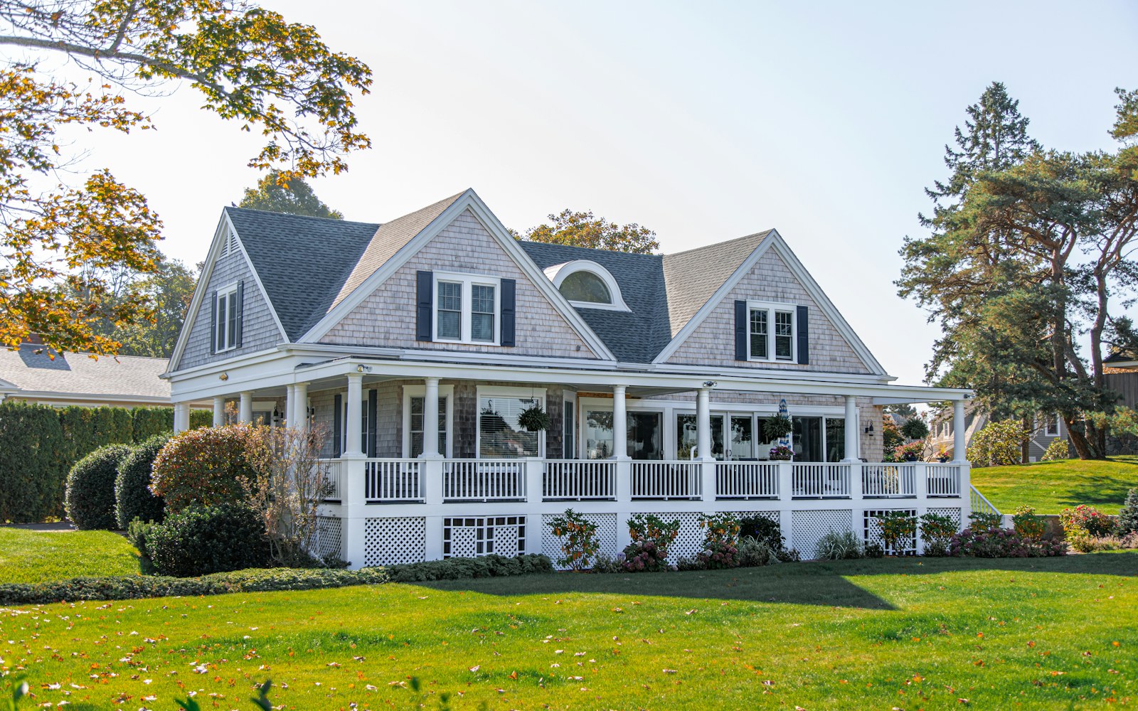 Family-sized residential housing in a neighborhood setting